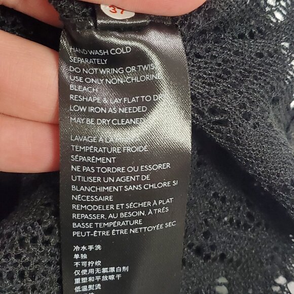 Free People Womens Coffee In The Morning Fairy Grunge Tunic Size M Black Witchy - Picture 5 of 11